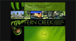 Desktop Screenshot of ferncreeklandscape.com